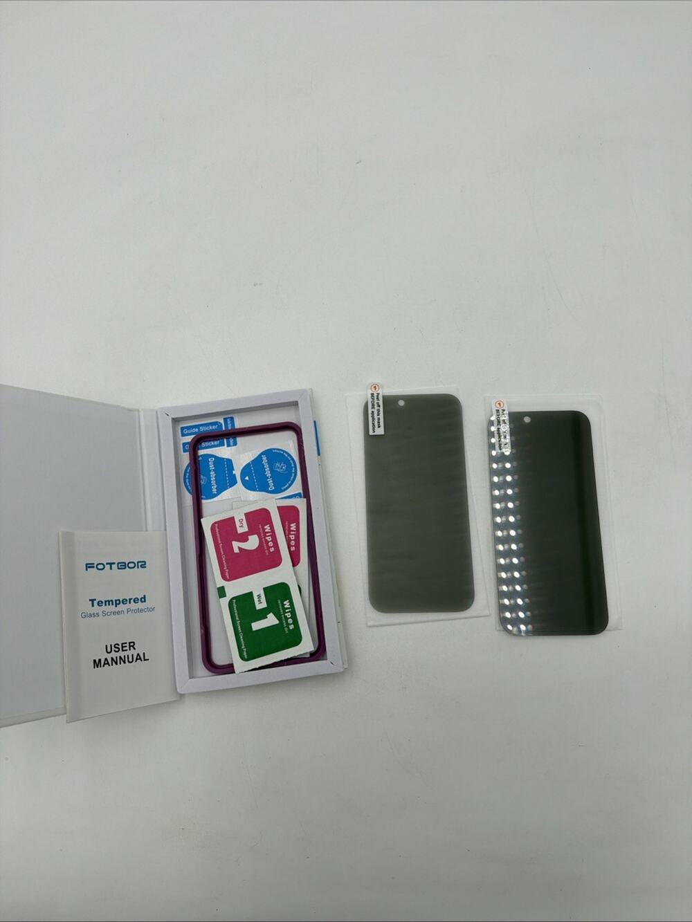 [2-Pack Matte Screen Protector for iPhone 16 Pro Max Tempered Glass, Anti